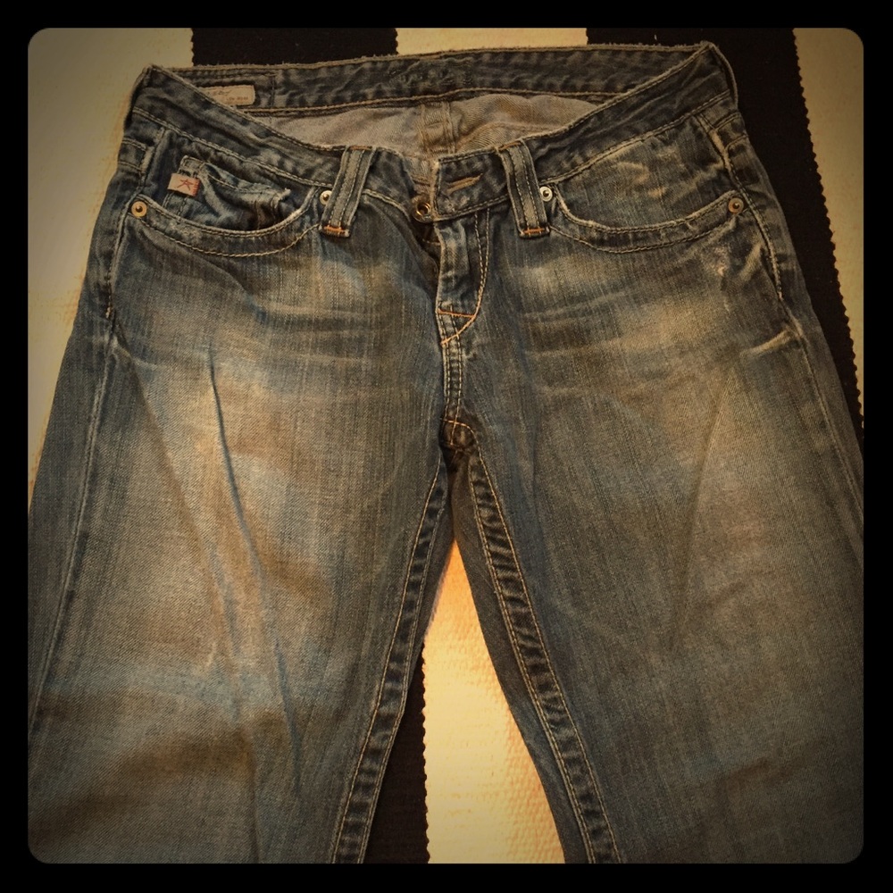 Big Star low rise boot cut jeans size 28R